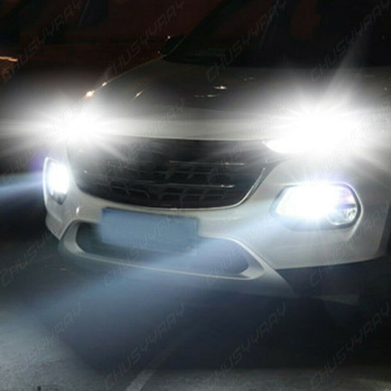 For Nissan Murano 2003-2006 Combo 4x LED Headlight High/Low Beam+Fog light Bulbs